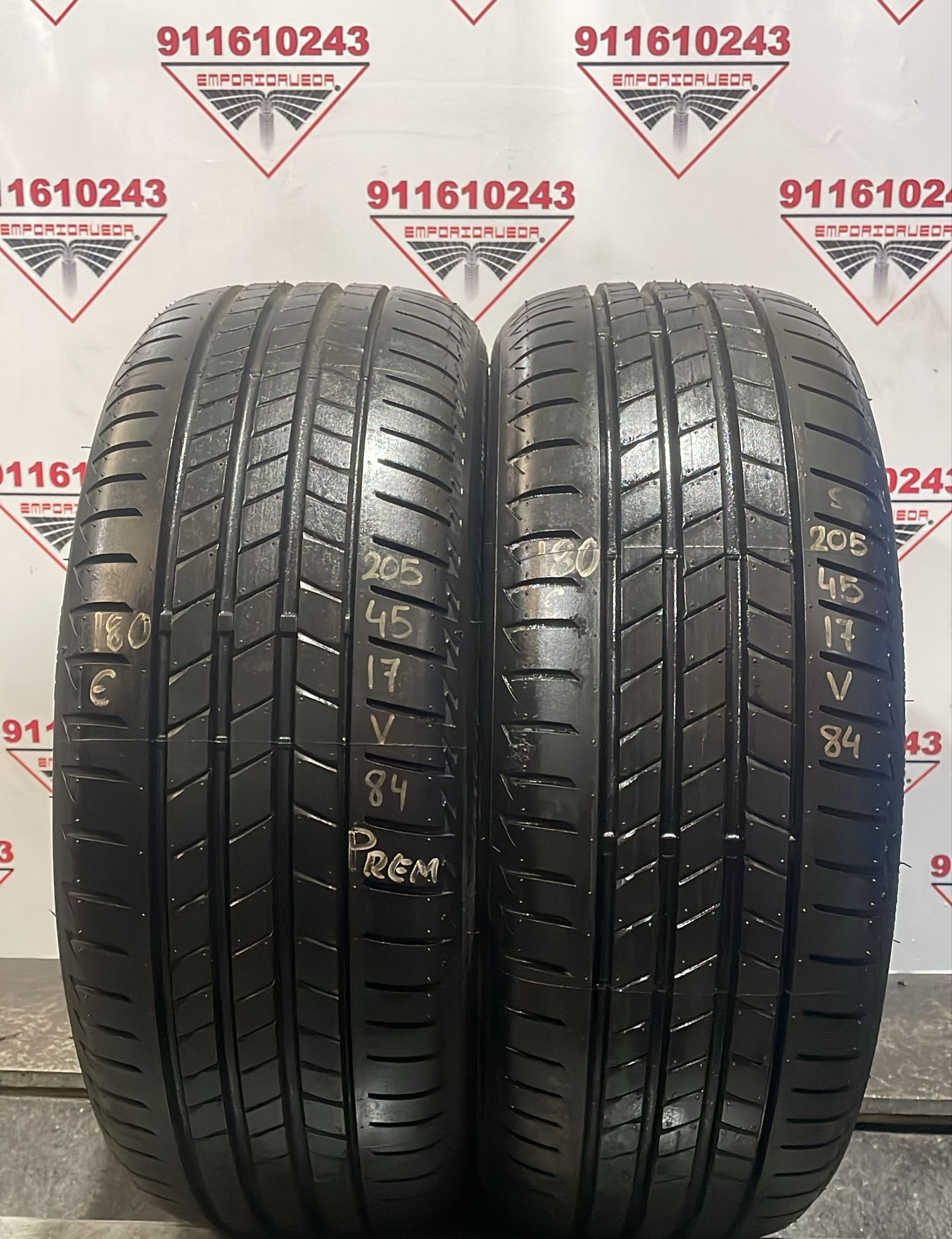 BRIDGESTONE T005 USADO PREMIUM  205/45 R17 84 V